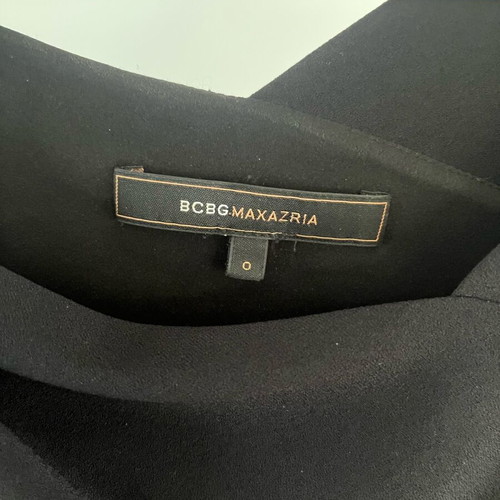 BCBG midi black dress used