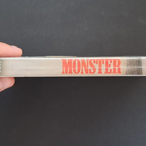 Monster DVD used, rental edition with Greek subtitles