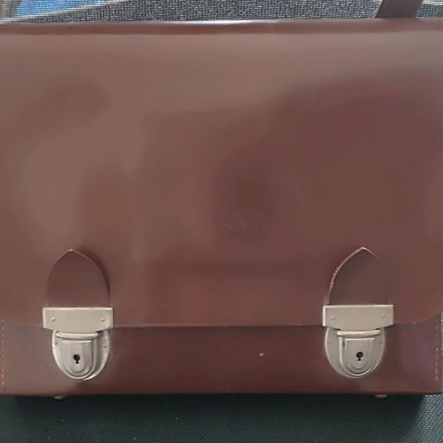 Aerial Photography and Mapping Collection in Leather Bag New