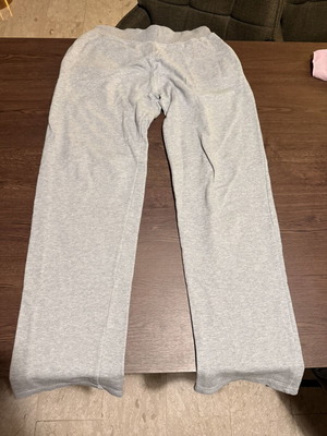 Zara Man grey straight-leg sweatpants size L