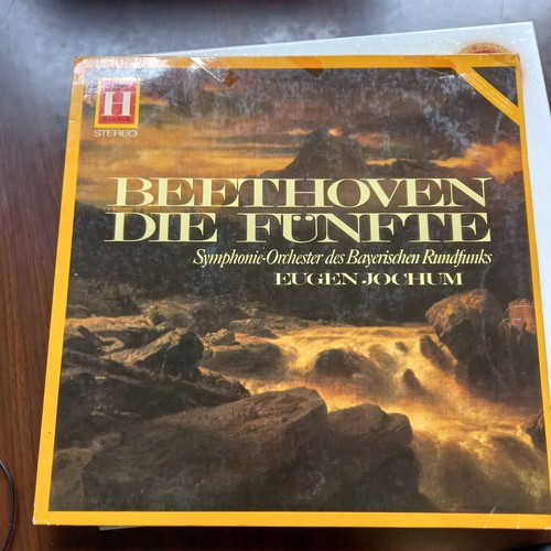 Beethoven vinyl record used, classical music