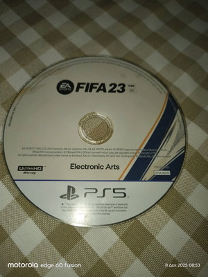 FIFA 23 CD used for PlayStation 5 without cover