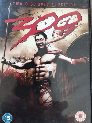 300 Special Edition 2 DVD set like new with Greek subtitles