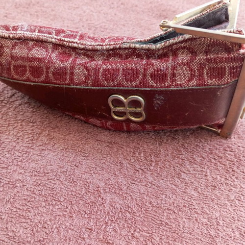 Balenciaga glasses case used, collectible piece from 1970