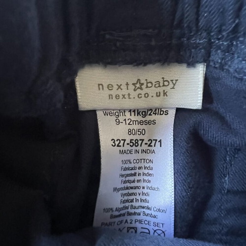 Ted Baker shirt set with shorts and top for baby boy 9-12 months like new