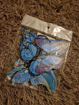 Magnetic butterflies new, wall and fridge decoration
