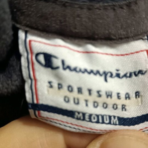 Champion fleece shirt size M like new, gray