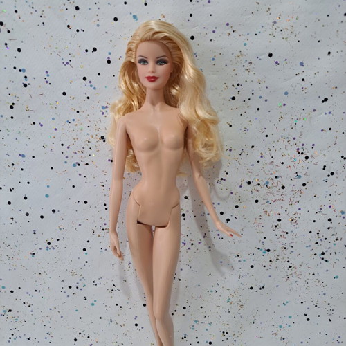 Barbie Holiday 2012 nude like new with flaws