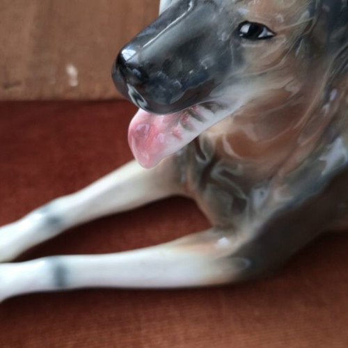 Ceramic dog like new