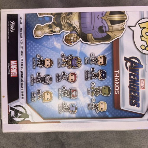 Thanos Endgame and Duffy Duck Funko Pop used