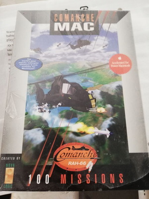 Comanche game for Power Macintosh new