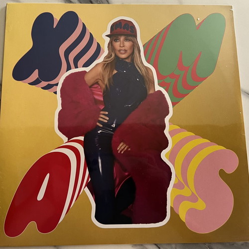 XMAS Kylie Minogue 12” vinyl candy cane pressed collectible