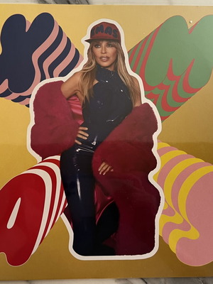 XMAS Kylie Minogue 12” vinyl candy cane pressed collectible