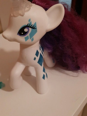 Rarity used from the My Little Pony series