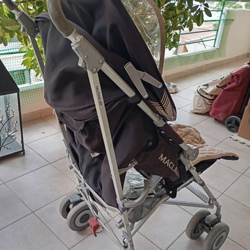 Maclaren Techno XLR stroller used, black beige