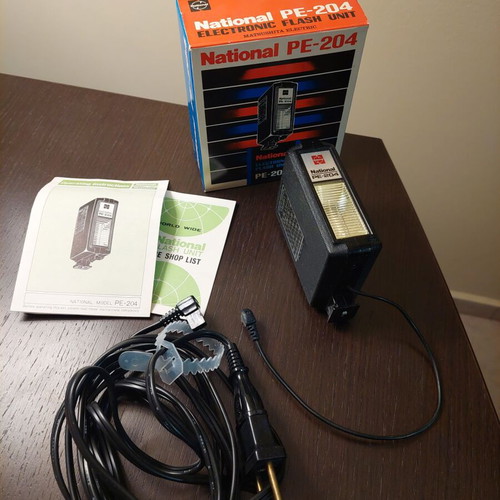 National PE-204 Flash rare collectible like new