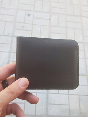 Δερματινό χειροποίητο πορτοφόλι νέο