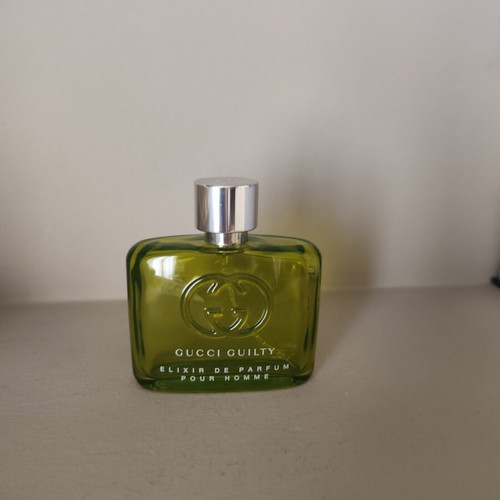 Gucci Guilty Elixir de Parfum Pour Homme empty bottle 60ml