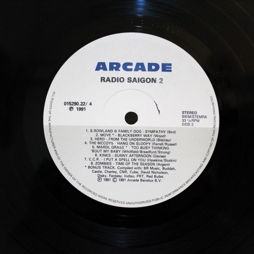Various Radio Saigon Volume 2 double vinyl LP used, rock