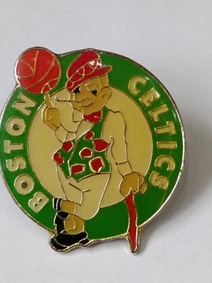 Boston Celtics NBA basketball pin like new
