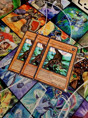 Playset 3x Gillasaurus LON Rare Unlimited Yu-Gi-Oh! cards