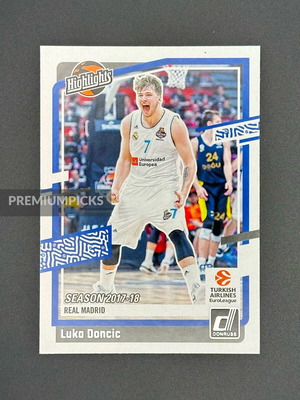 2023-24 Panini Donruss EuroLeague Highlights Luka Doncic
