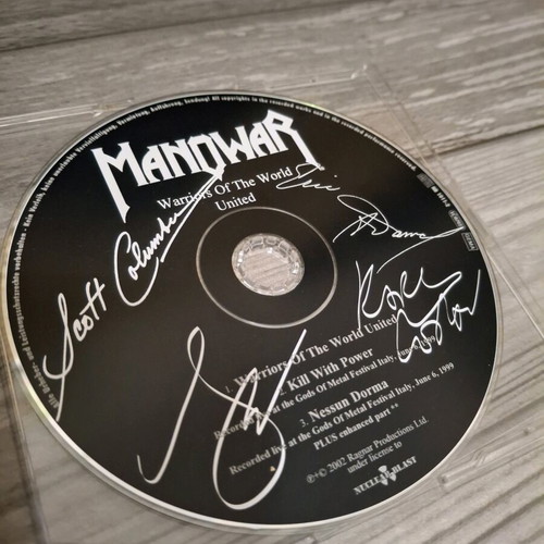 Manowar Warriors Of The World United CD like new, metal