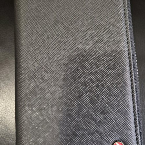 Turkish Airlines travel wallet new, leather finish