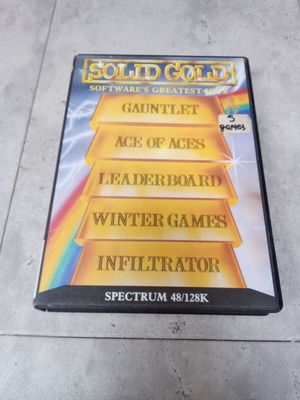 Spectrum 48 128 five-game set used, 1980s with instructions