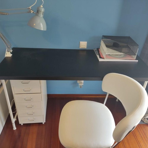 Desk with chair and drawer set