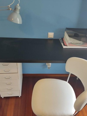 Desk with chair and drawer set
