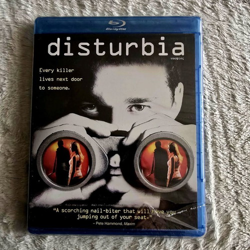 Disturbia Blu-Ray new, thriller with Greek subtitles