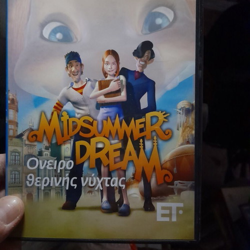 Midsummer Dream DVD new, dubbed animated movie