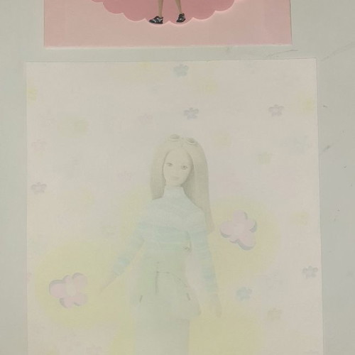 Set and letter papers new