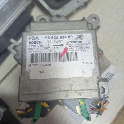 Airbag module Peugeot 207 used, 9663593480