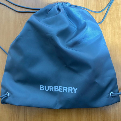 Burberry backpack like new, gray, suitable for beach 38x39 cm