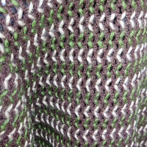 Handmade cardigan XL like new, brown, green, beige