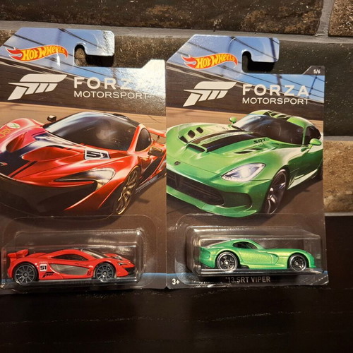 Forza Motorsport Hot Wheels set of 2 new