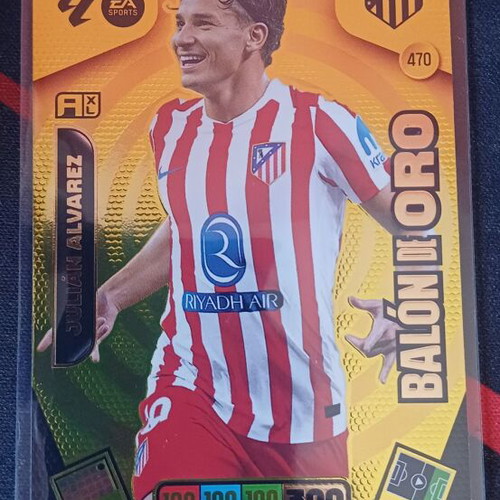 Panini Adrenalyn XL La Liga 2025/26 Julián Álvarez Balon de Oro card like new