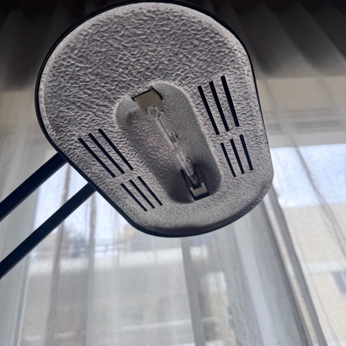 Floor lamp black design with dimmer used