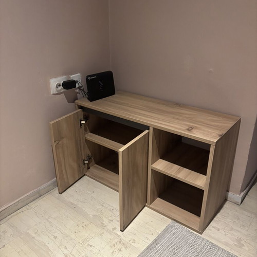 Entryway furniture set with shoe rack and wall hanger like new