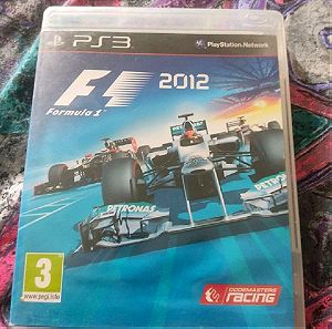 Formula 2012 ps3