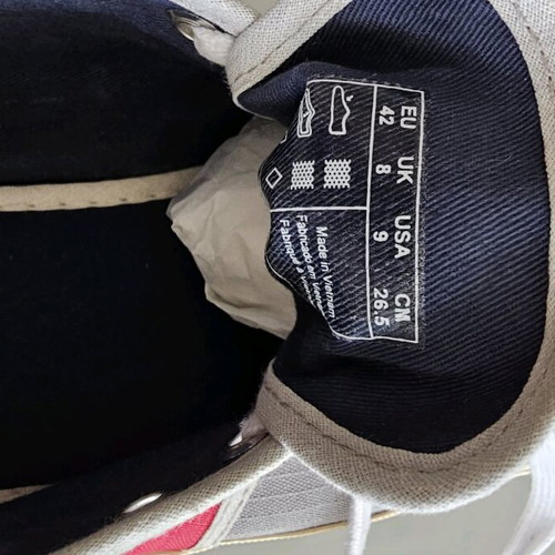 Gant sneakers shoes new, size 42, gray and red