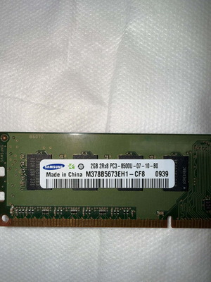 Μνήμη RAM DDR3 Samsung 2GB μεταχειρισμένη, μοντέλο M378B5673EH1-CF8
