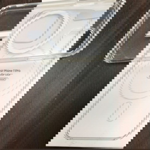 Καινούργια Θήκη iPhone 11 Pro Mag Safe Back Cover Σιλικόνης (διάφανο)