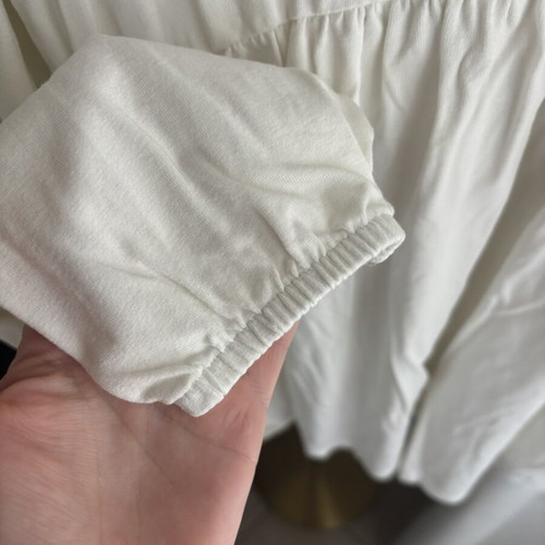 Benetton white basic blouse size S like new