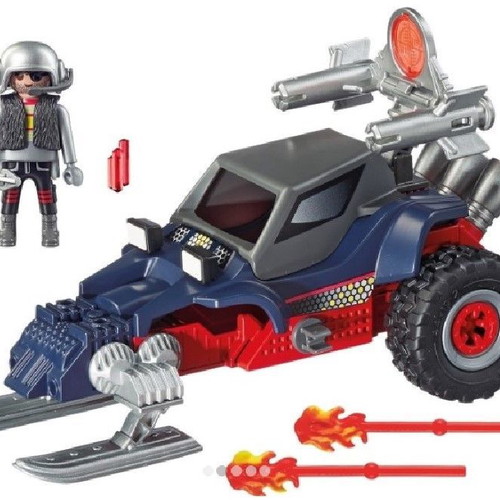 Playmobil 9058 Ice Pirate with Blue Snow Vehicle and Figure new