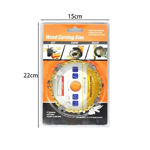 Wood cutting disc 115x22 mm with 8 teeth new