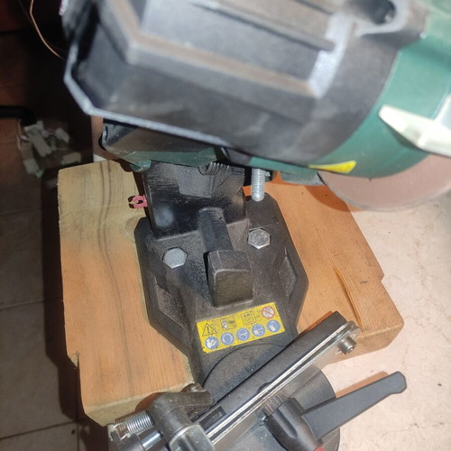 Parkside Chain Sharpener like new with wooden base