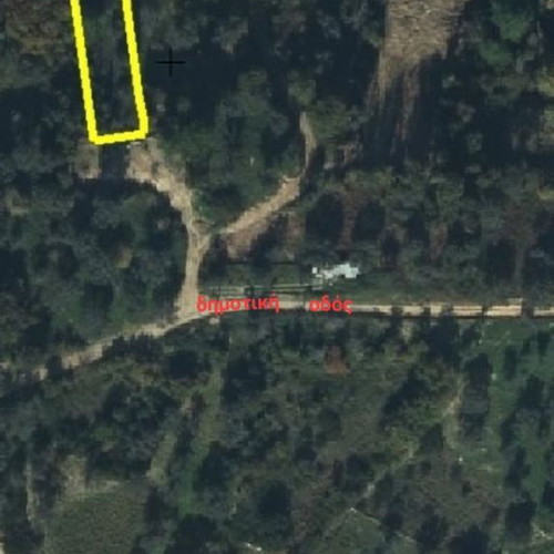 Land 500 sqm buildable within plan in Evia, Taxiarches